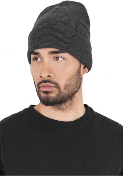 Flexfit Beanie Heavyweight Long Beanie Charcoal