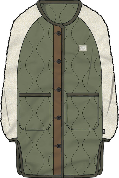 Vans Damen Jacke Peake Quilted Liner Coat 00075G