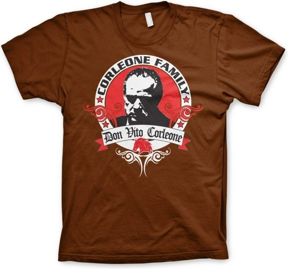 The Godfather Family Business T-Shirt Brown