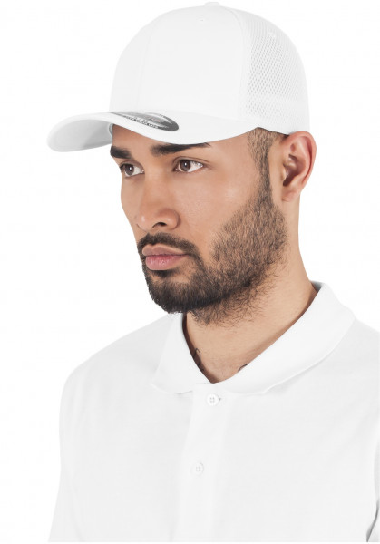 Flexfit Cap Tactel Mesh White