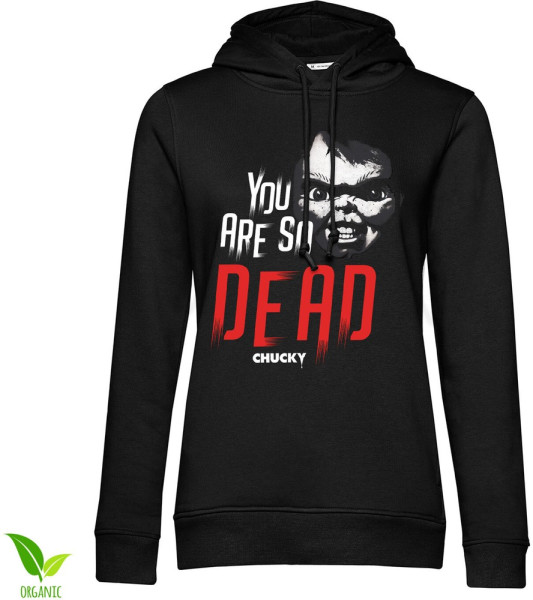Chucky You Are So Dead Girls Hoodie Damen Black