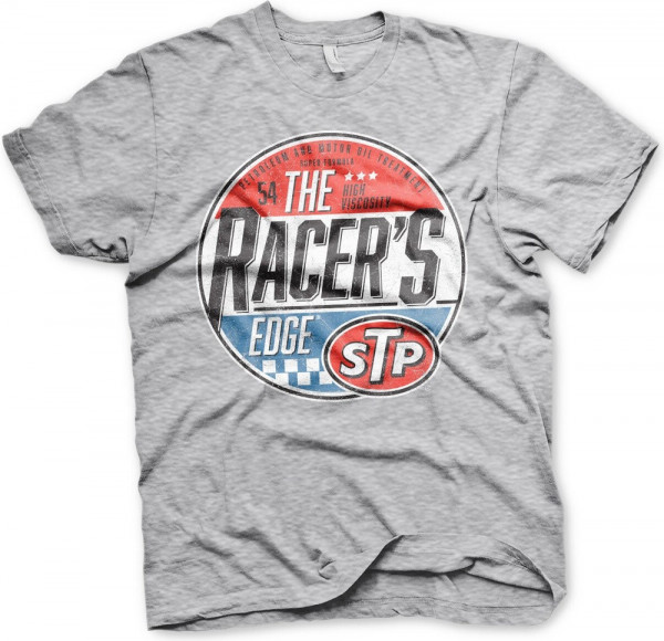 STP The Racer's Edge T-Shirt Heather-Grey