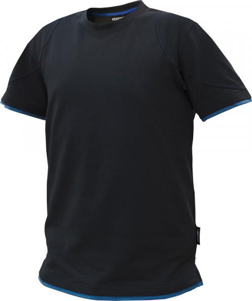Dassy T-Shirt Kinetic COSPA04 Schwarz/Azurblau