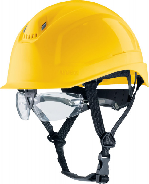 Uvex Schutzhelm Pheos S-Kr 9772160 Gelb Mit Lüftungen (97724)