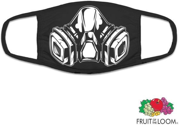 Fruit Of the Loom Maske Gas Mask Printed Face Cover SH-FM017