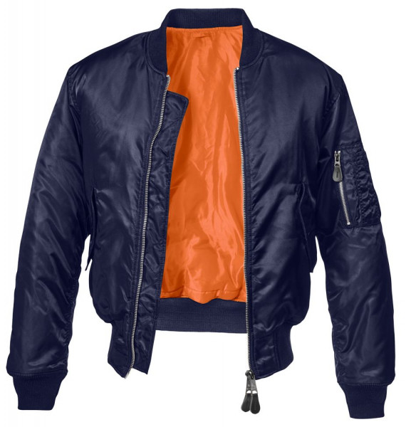 Brandit Jacke MA1 Jacket in Dark Navy