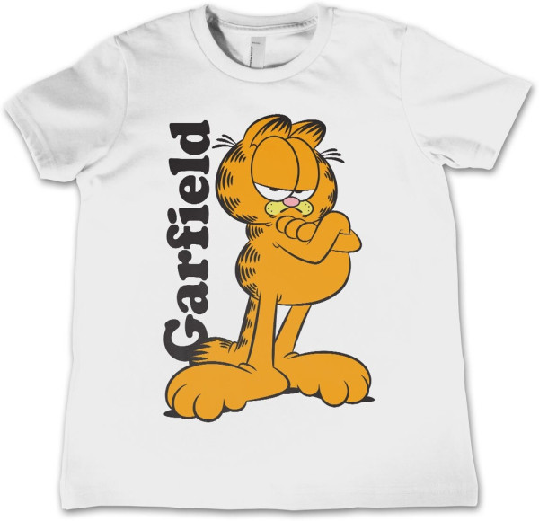 Garfield Kids T-Shirt Kinder White