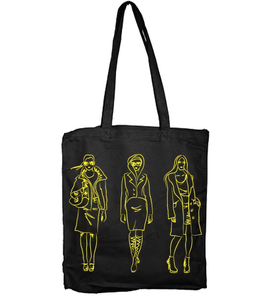 Hybris Catwalk Yellow Tote Bag SH-4-50882-LFH2-11