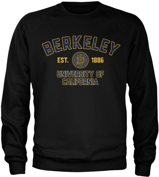 Berkeley University of California Est 1886 Sweatshirt Black