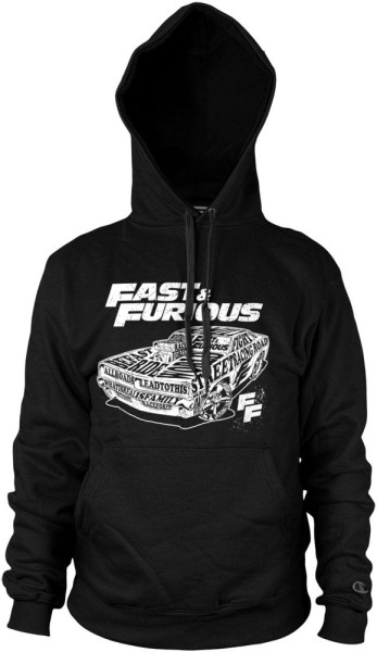 The Fast and the Furious Fluid Of Speed Big Tall Hoodie UV-3-FF014-H60-6