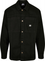 Southpole Oversized Cotton Shirt Black