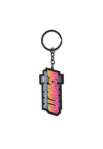 Boruto: Naruto Next Generations - Metal Logo Keychain Multicolor