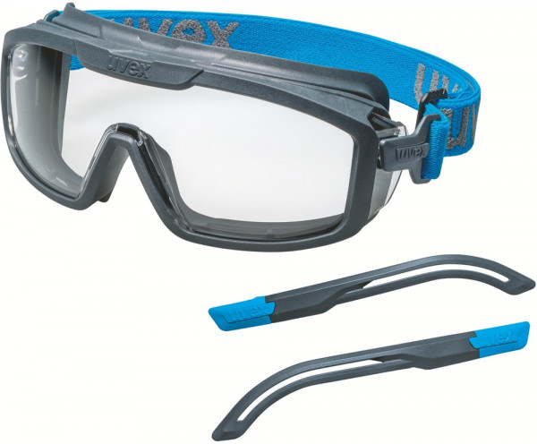 Uvex Schutzbrille 9143 i-Range Blau