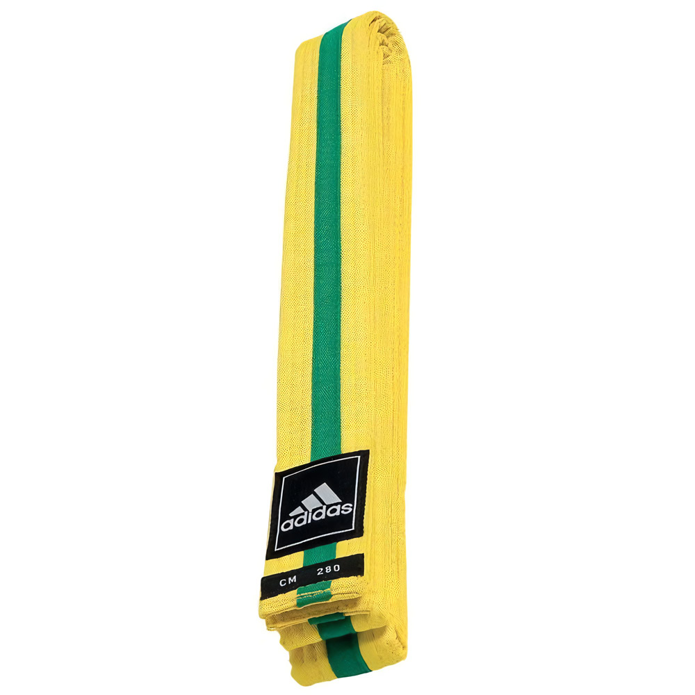 adidas Taekwondo Poomsae Band Gelb/Grün - Herren / Unisex