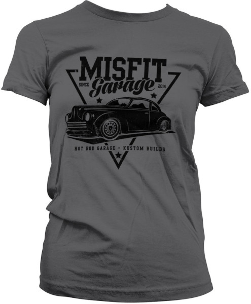Misfit Garage Damen Since 2014 Girly Tee DC-5-MG007-H81-13