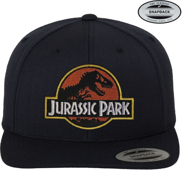 Jurassic Park Premium Snapback Cap Black