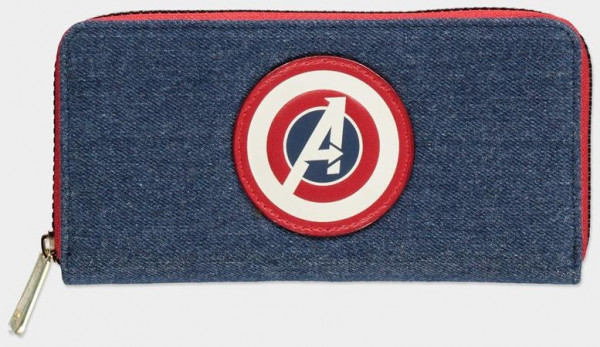Marvel - Avengers Zip Around Wallet Blue