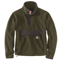 Carhartt Hoodie / Sweatshirt Relaxed Fit Fleece Pullover Basil Heather Carhartt Hoodie / Sweatshirt Relaxed Fit Fleece Pullover Basil Heather