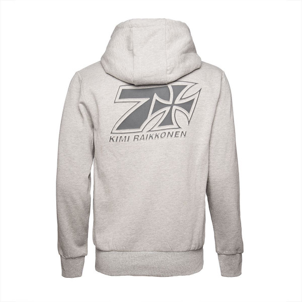 WCC West Coast Choppers Hoodie Kimi Raikkönen Cross Seven Sweatshirt Grey
