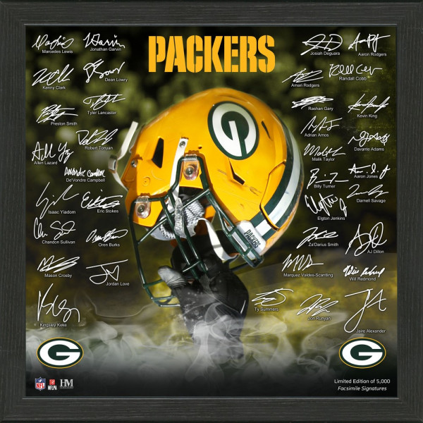 Green Bay Packers Signature Helmet American Football NFL Gelb/Grün