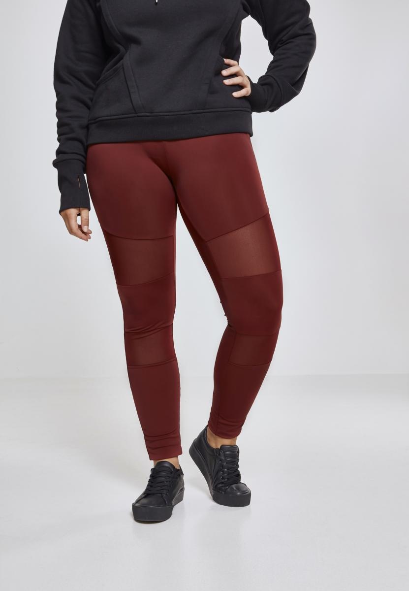 Urban Classics Damen Leggings Ladies Tech Mesh Leggings Port - Damen