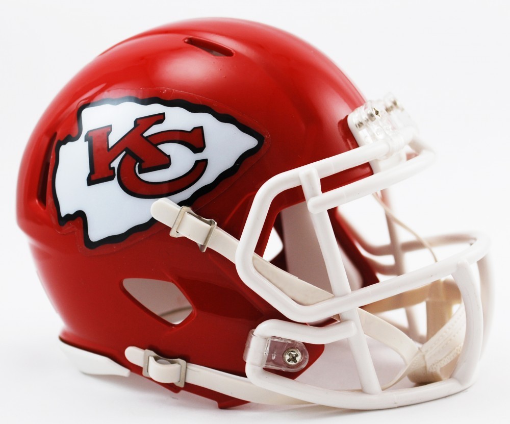 Kansas City Chiefs Mini Helm SPEED - Herren / Unisex