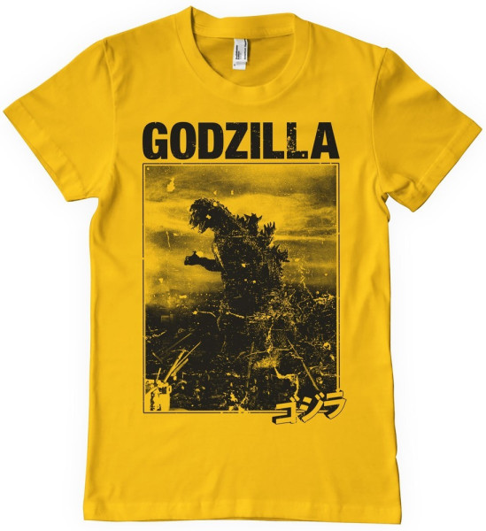 Godzilla Vintage T-Shirt Gold