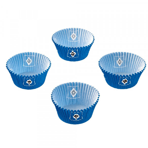 Hamburger SV HSV Muffinförmchen 40er-Set Fussball