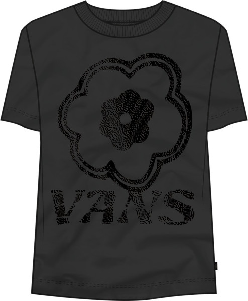 Vans Damen Top Blackout Floral Crew 000GGQ