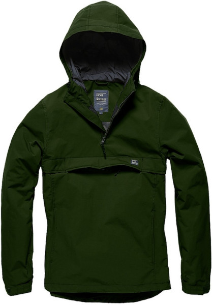 Vintage Industries Windbreaker Übergangsjacke Shooter Anorak Green