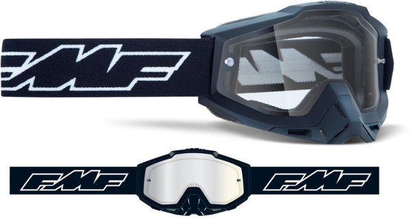 FMF Schutzbrille Goggles Powerbomb Enduro(Clear) 23103