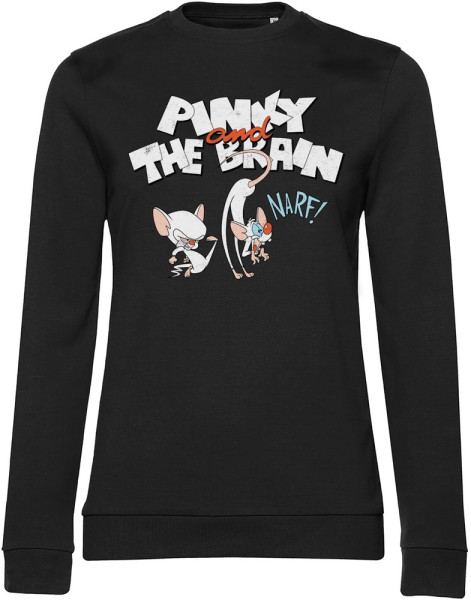 Pinky and the Brain Damen Sweatshirt Narf Girly Sweatshirt WB-53-PAB003-H61-9
