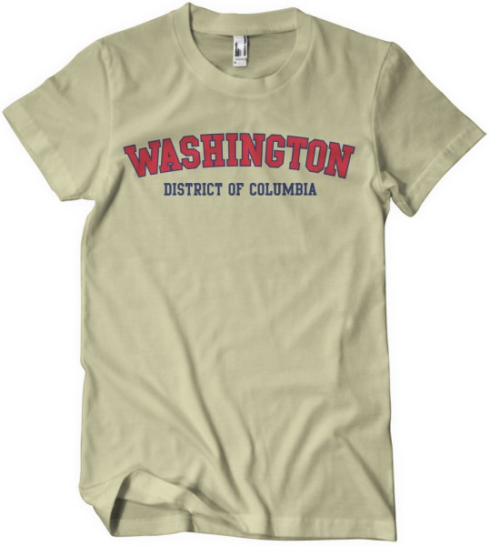Washington District Of Columbia T-Shirt Khaki