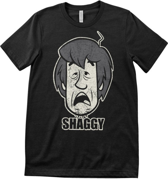 Scooby-Doo T-Shirt Shaggy Distressed T-Shirt WB-1-SBD006-H68-2