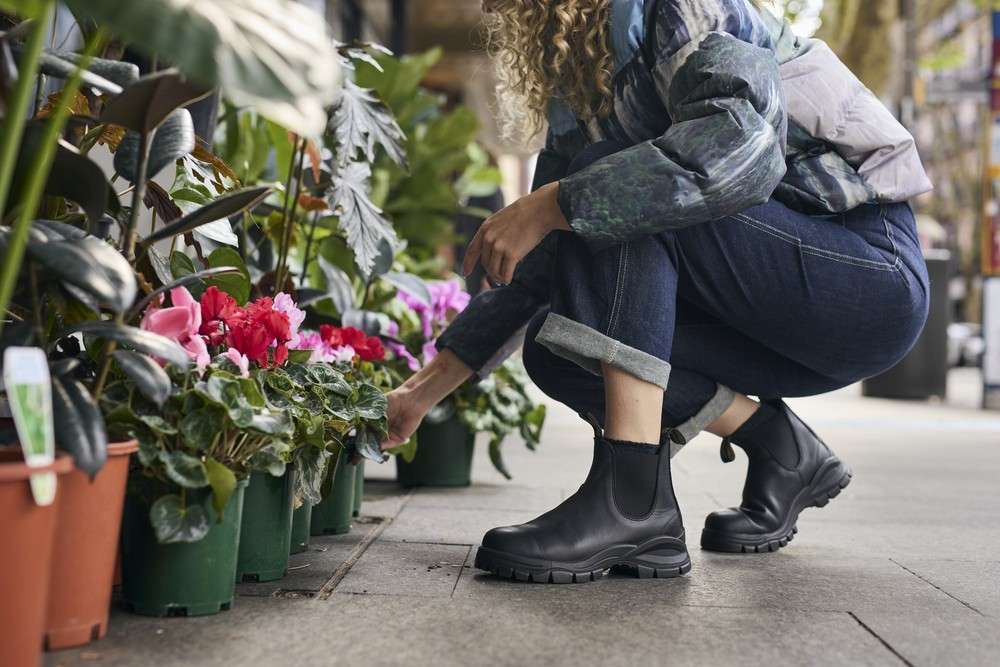Blundstone Stiefel Boots #2240 Black Leather (Lug Boots) | Shoes