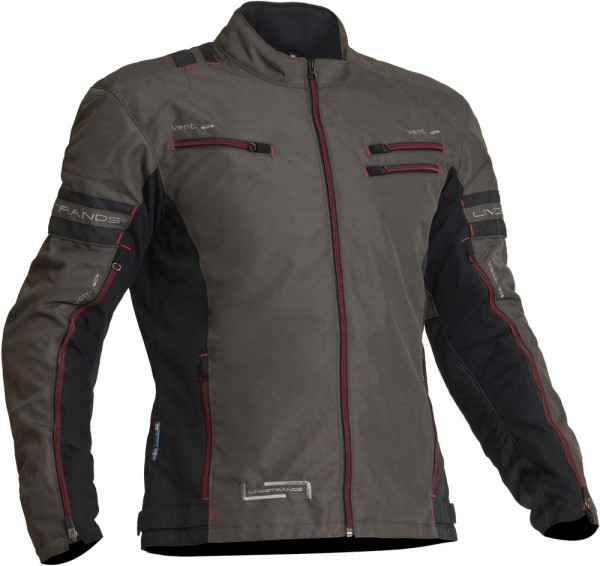 Lindstrands Motorrad Jacke Textile Jacket Lysvik Green 720-21060270
