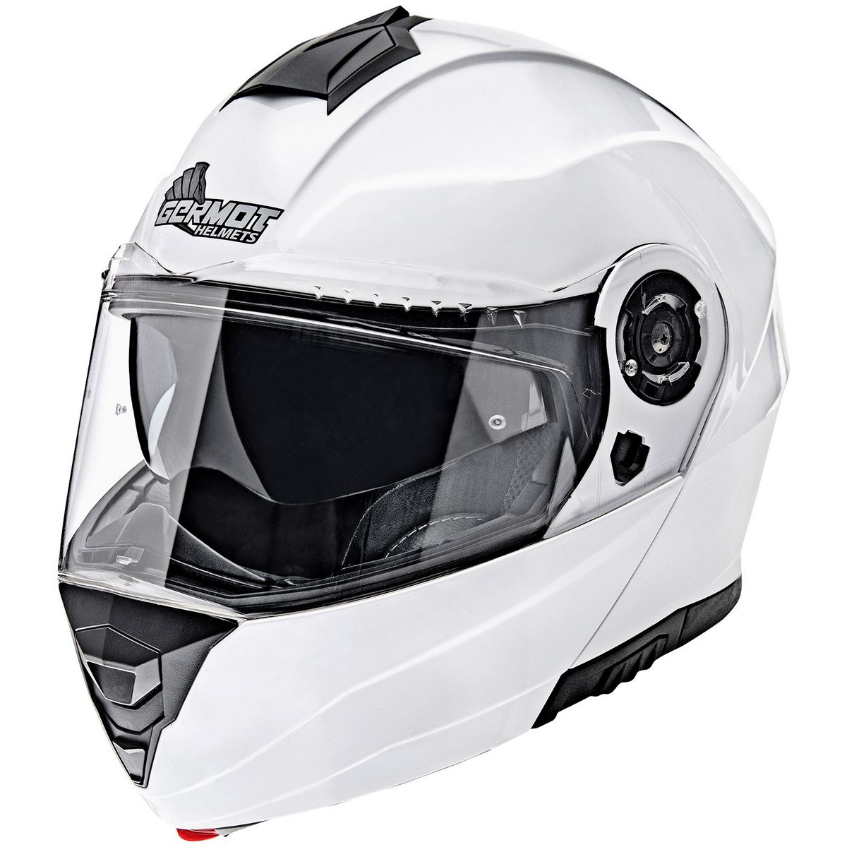 Germot Motorrad Helm GM 960 Klapphelm Weiß - Herren / Unisex