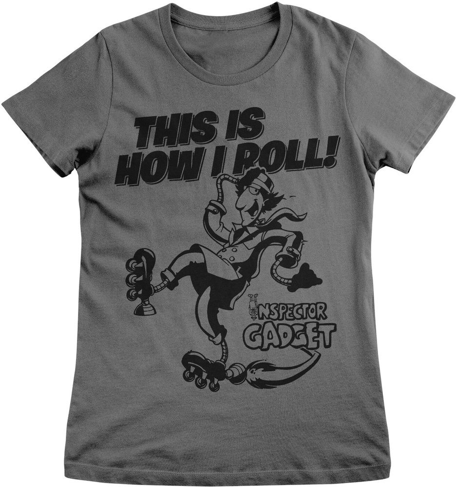 Inspector Gadget T-Shirt This Is How I Roll Girly Tee CPLG-5-IG005-H33-2 - Damen
