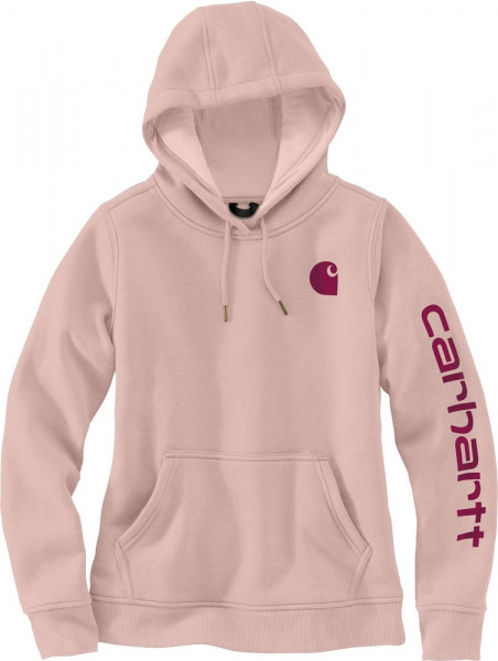 Carhartt Damen Clarksburg Sweatshirt Ash Rose