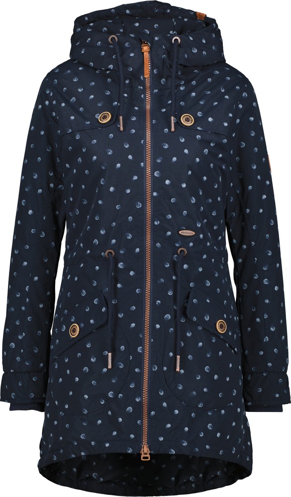 Alife & Kickin Damen Parka Jacke CharlotteAK B Coat Marine - Damen