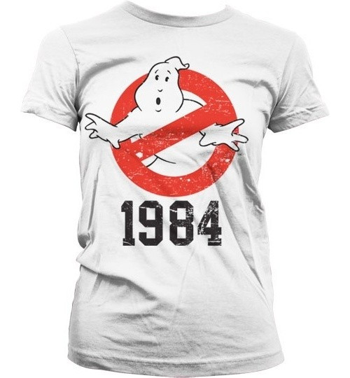 Ghostbusters 1984 Girly T-Shirt Damen White