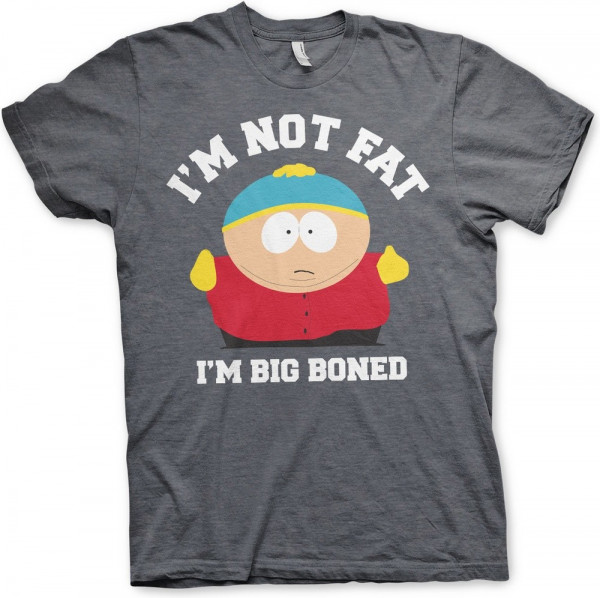 South Park I'm Not Fat I'm Big Boned T-Shirt Dark-Heather