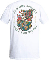 John Doe T-Shirt Snake II White