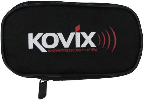 Kovix Schlosstasche für KHL Grip Lock Alarmbremshebelschloss Grau