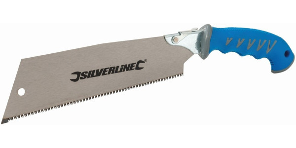 Silverline Sägen Universalzugsäge mit Dreiecksverzahnung 230 mm, 14 ZpZ