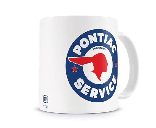 Pontiac Kaffeebecher Service Logo Coffee Mug GM-30-PONT301