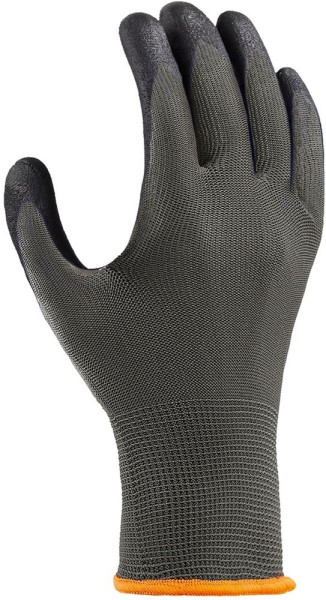 teXXor Polyester-Strickhandschuhe Polyurethan Beschichtet (12 Paar) 2406