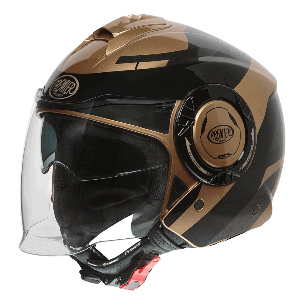 Premier Motorrad Helm Cool Helme Opt 19 Bronze - Herren / Unisex