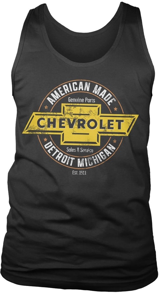 Chevrolet Tank Top American Made Tank Top GM-7-CHEV002-H57-8 - Herren / Unisex