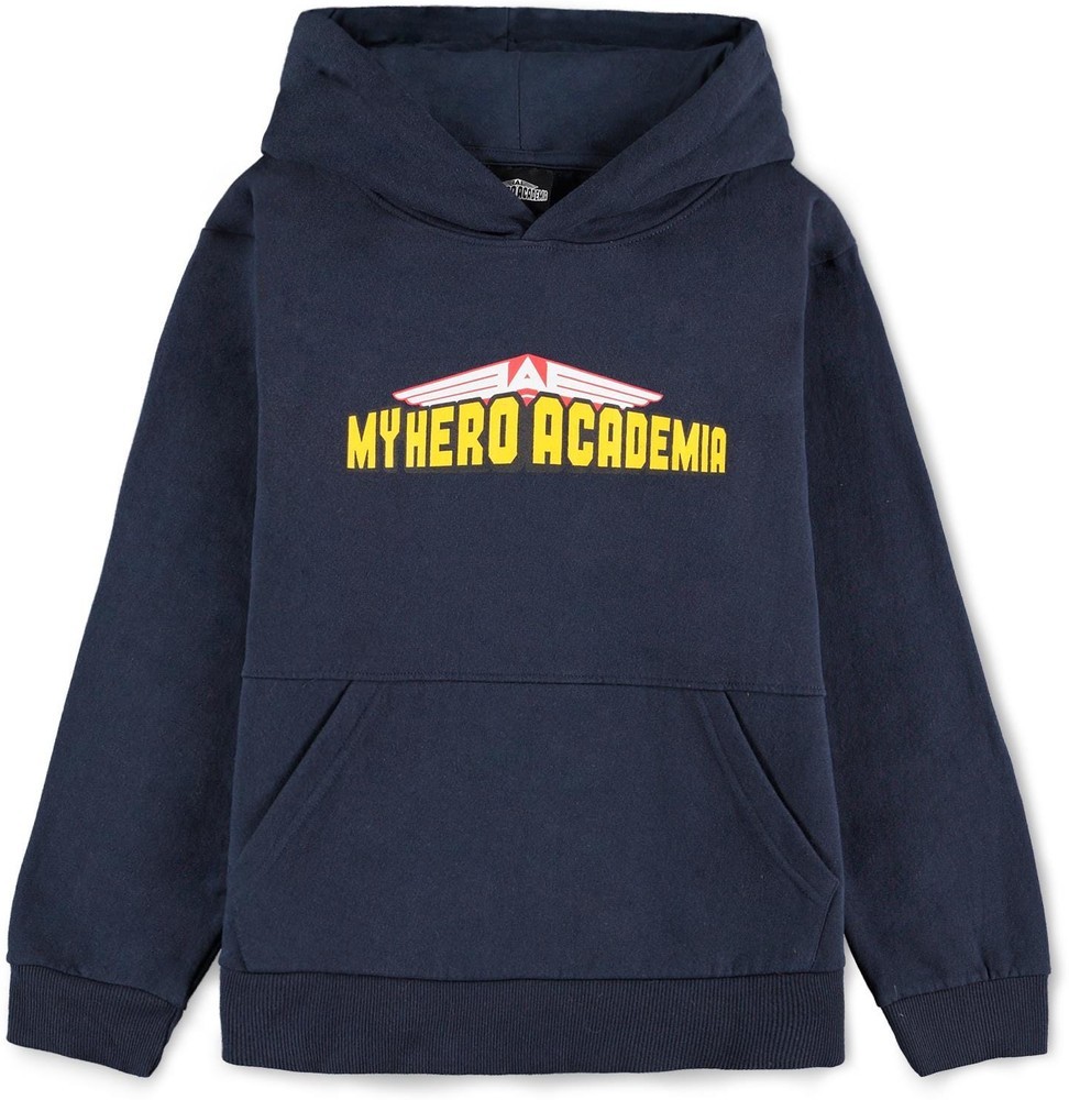 My Hero Academia - Izuku Midoriya - Boys Hoodie (Kangaroo Pocket) Blau - Herren / Unisex